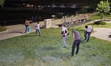 Parkta silahlı saldırı: 2 yaralaı