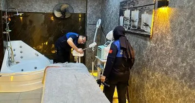 Şanlıurfa'da kaçak mesaj salonları kapatıldı #sanliurfa