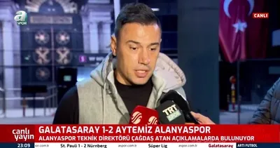 Alanyaspor Teknik Direktörü Çağdaş Atan: Kazanmayı hak ettik