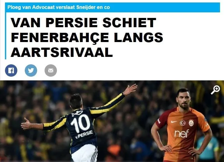 Fenerbahçe’nin derbi zaferi Avrupa basınında da yankı buldu
