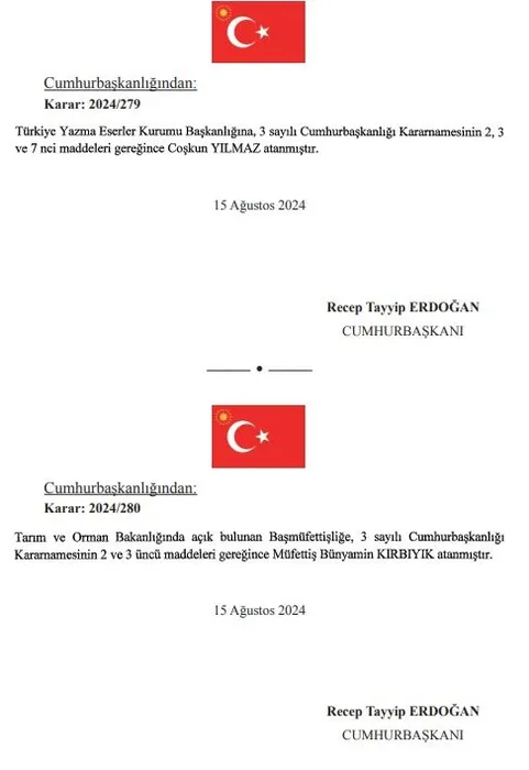 SON DAKİKA: Resmi Gazete’de yayımlandı! 13 üniversiteye rektör ataması