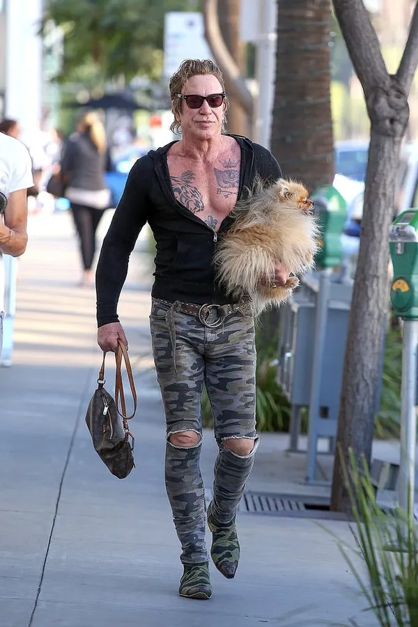 Ünlü aktör Mickey Rourke estetik operasyonların kurbanı oldu