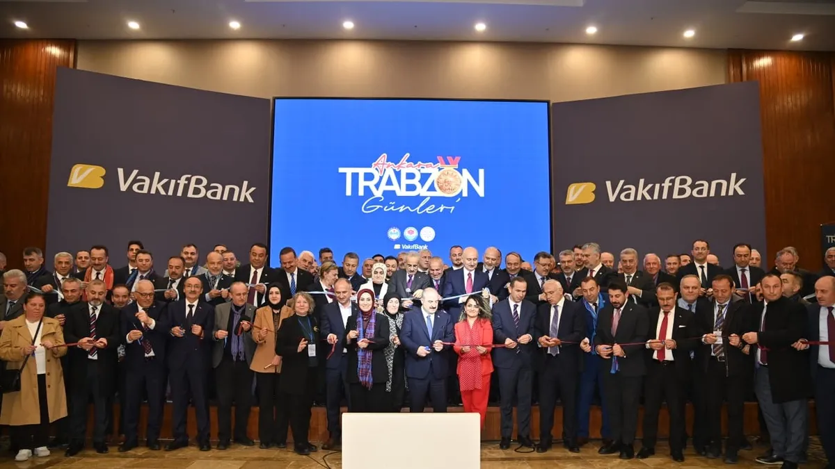 Ankara Trabzon günleri coşkuyla başladı!