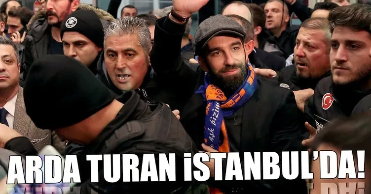 Arda Turan İstanbul’da