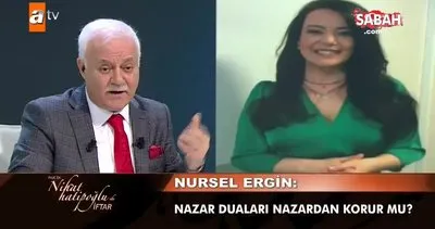 Nursel Ergin’den Nihat Hatipoğlu’na nazar sorusu | Video