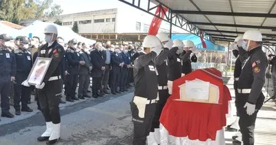 Kalp krizinden ölen polis memuru Tuncer Çavdar toprağa verildi #mersin