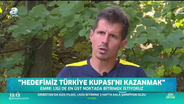 Emre Belözoğlu: Hedefimiz Türkiye Kupası'nı kazanmak