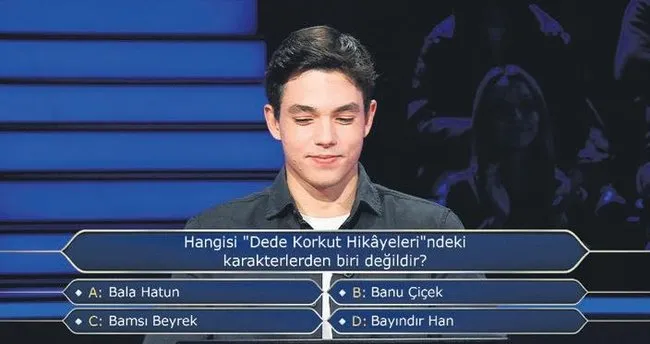 Türkiye soluksuz ‘Milyoner’i izledi! 20 yaşındaki Batu Alıcı 1 milyon TL değerindeki soru için yarıştı...