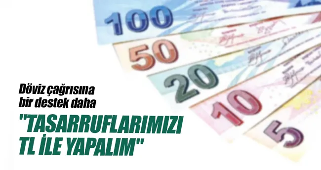 MÜSİAD’dan TL’ye destek