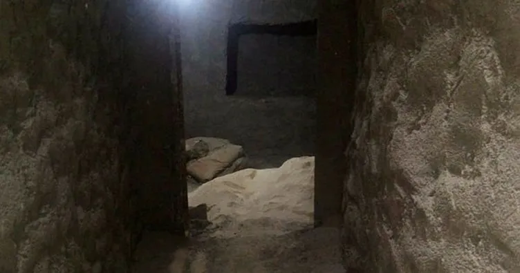 Terör örgütü PKK’nın kazdığı tünellerin içine yerleştirdiği hücreler görüntülendi