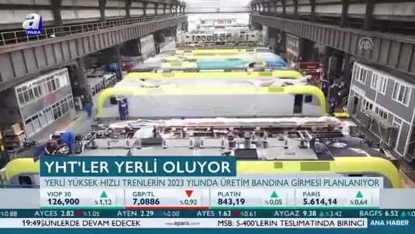 YHT’ler yerli oluyor