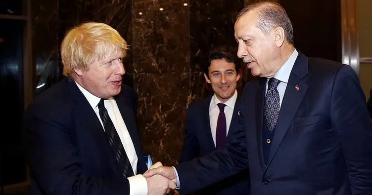 Cumhurbaşkanı Erdoğan, İngiltere Dışişleri Bakanı Johnson’u kabul etti!