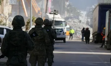 Mehmetçik deprem bölgesinde nöbette