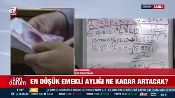 En düşük emekli aylığı ne kadar artacak?