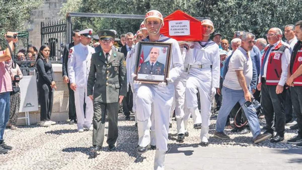 Suriye'de Görevli Piyade Astsubay Kenan Şahin Şehit Düştü