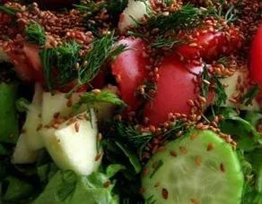 Susamlı Salata
