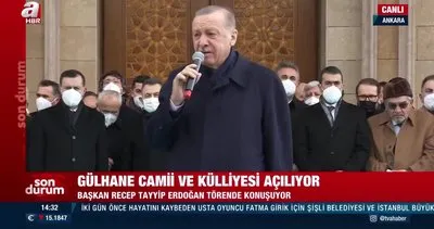 Son Dakika: Ankara Gülhane Camii hizmete girdi! Camii açılışını Başkan Erdoğan yaptı | Video