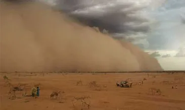 Sudan’da kum fırtınası!