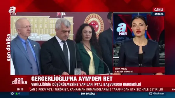Anayasa Mahkemesi'nden flaş 'Ömer Faruk Gergerlioğlu' kararı