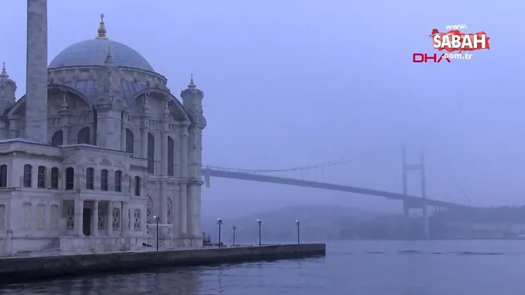 İstanbul'da sis etkili oluyor | Video