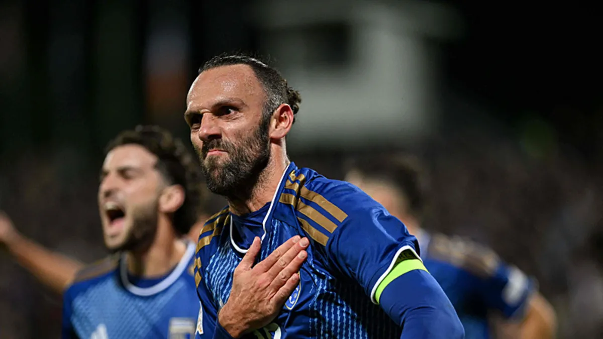 UEFA Uluslar Ligi'nde Kosova’ya galibiyeti Vedat Muriqi getirdi!