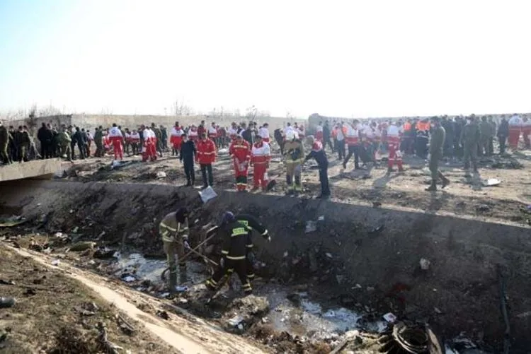 Son dakika! Ukrayna uçağını İran füzesi mi düşürdü? İşte şoke eden iddianın görüntüleri...