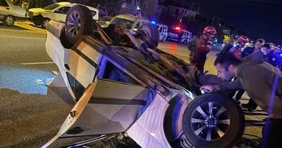 Fethiye’de iki otomobil kafa kafaya çarpıştı: 1 ağır 4 kişi yaralandı