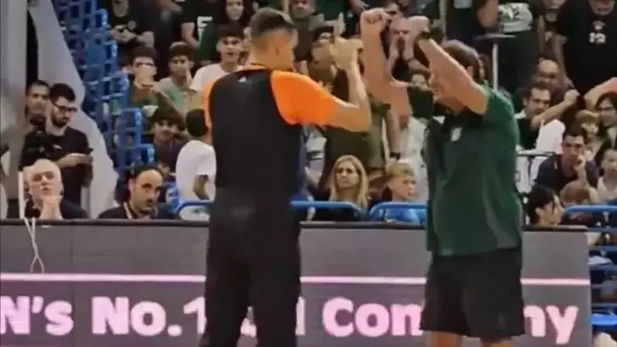 Panathinaikos taraftarından skandal pankart! Ergin Ataman çılgına döndü...