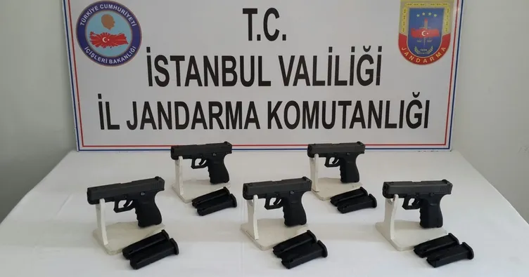 Hayalet silahlar jandarmadan kaçamadı