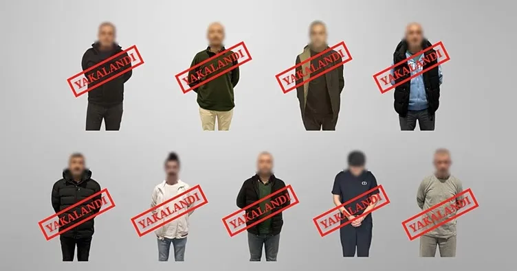 Aranan suçlular Türkiye’ye getirildi