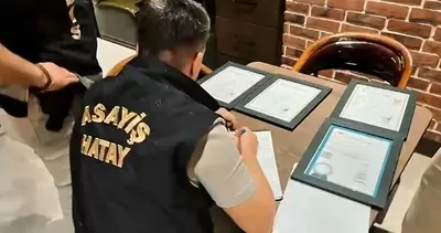 Hatay’da eğlence mekanlarına denetim