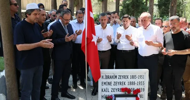 Dr. Mehmet Kasapoğlu’ndan Merhum Başkan Zeyrek’in ailesine taziye ziyareti