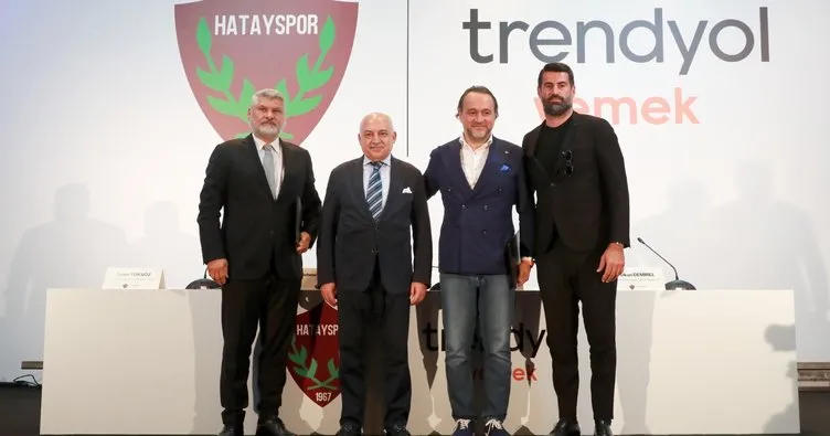 Trendyol Yemek, Hatayspor’un forma göğüs sponsoru oldu