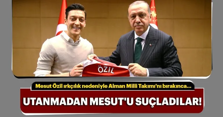 Mesut Özil Almanya basınını ikiye böldü