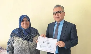 Samiye teyzenin öğrenme aşkı