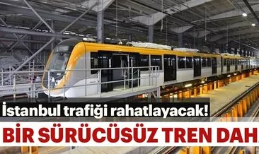 İstanbul’a bir sürücüsüz metro hattı daha