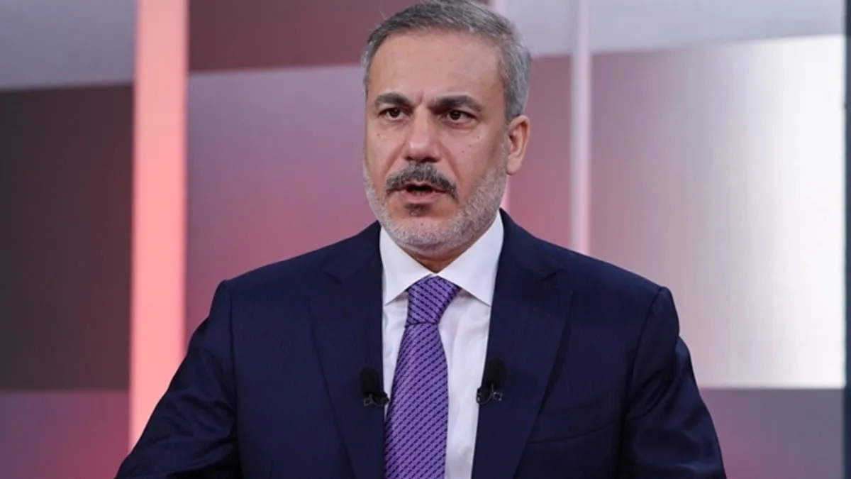 Dışişleri Bakanı Hakan Fidan'dan önemli açıklama: ABD'nin PKK'yı desteklemeyi bırakması gerekiyor