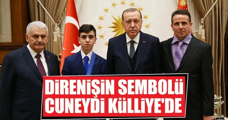 Direnişin sembolü Cuneydi Külliye'de