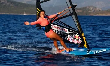 Lena Erdil rüzgâr sörfünde 3. oldu