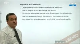 EBA TV - 12.Sınıf Türk Dili Edebiyatı Konu: Türk Dünyası Edebiyatı
