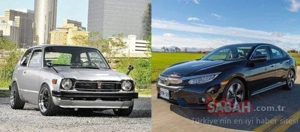 Efsane otomobillerin inanılmaz değişimi