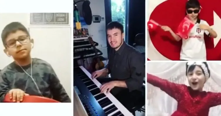 Mustafa Ceceli’den duygulandıran video! Mustafa Ceceli kanser hastası çocukların şarkılarına piyanosuyla eşlik etti!
