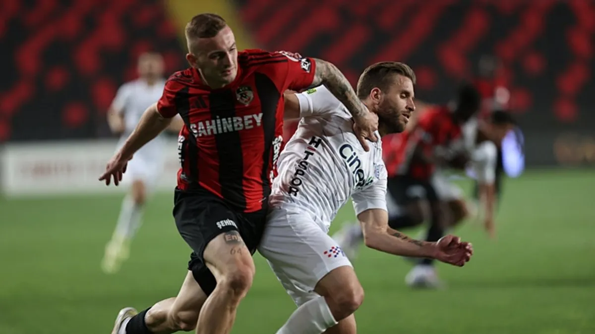 Gaziantep'te 4 gol var kazanan yok!