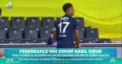 Fenerbahçe’de Isla’nın yerine Dirar