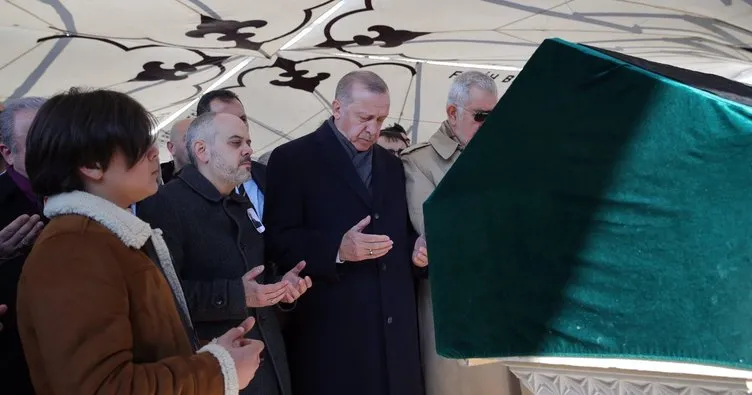 Başkan Erdoğan Akif Çağatay Kılıç’ın babasının cenaze törenine katıldı