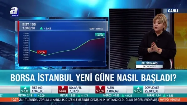 Ekonomist Belgin Maviş: Borsa İstanbul'da kar satışları alım fırsatı yaratır