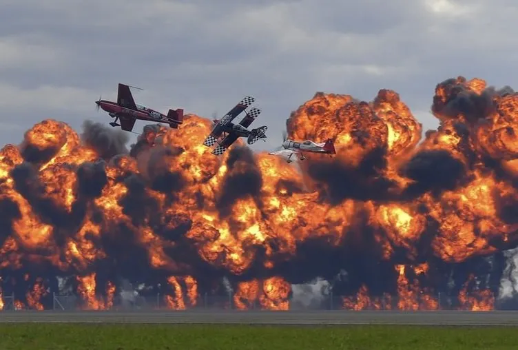 Avustralya’daki Airshow nefes kesti