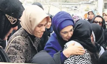 Emine Erdoğan’dan kazada ölen kuzenin ailesine teselli