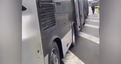 Son Dakika: İBB’nin yeni aldığı metrobüs 1 haftada arızalandı! Yolcular isyan etti: Yazık | Video