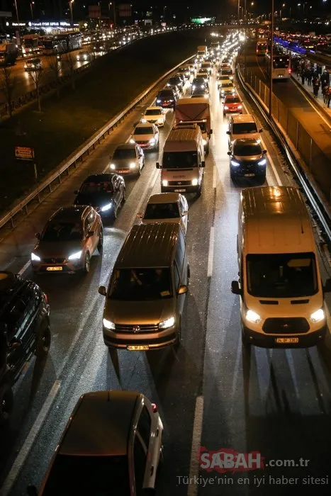 İstanbul trafiğinde son durum
